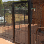 Clearview fence swing gate