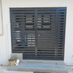 Rear entrance space security enclosure