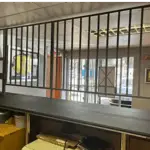 Steel security barrier for retail shop
